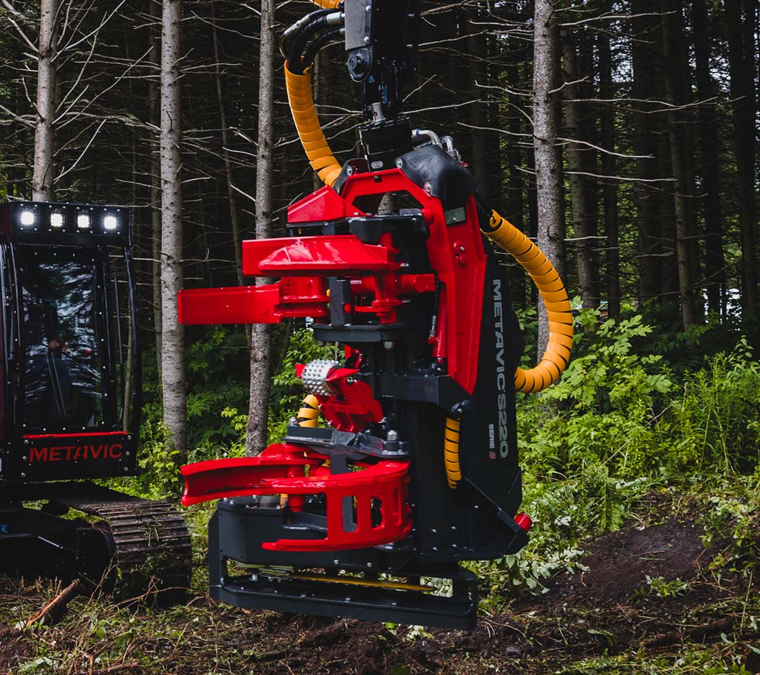 Tête modèle S220 - S220 Harvester head | Metavic